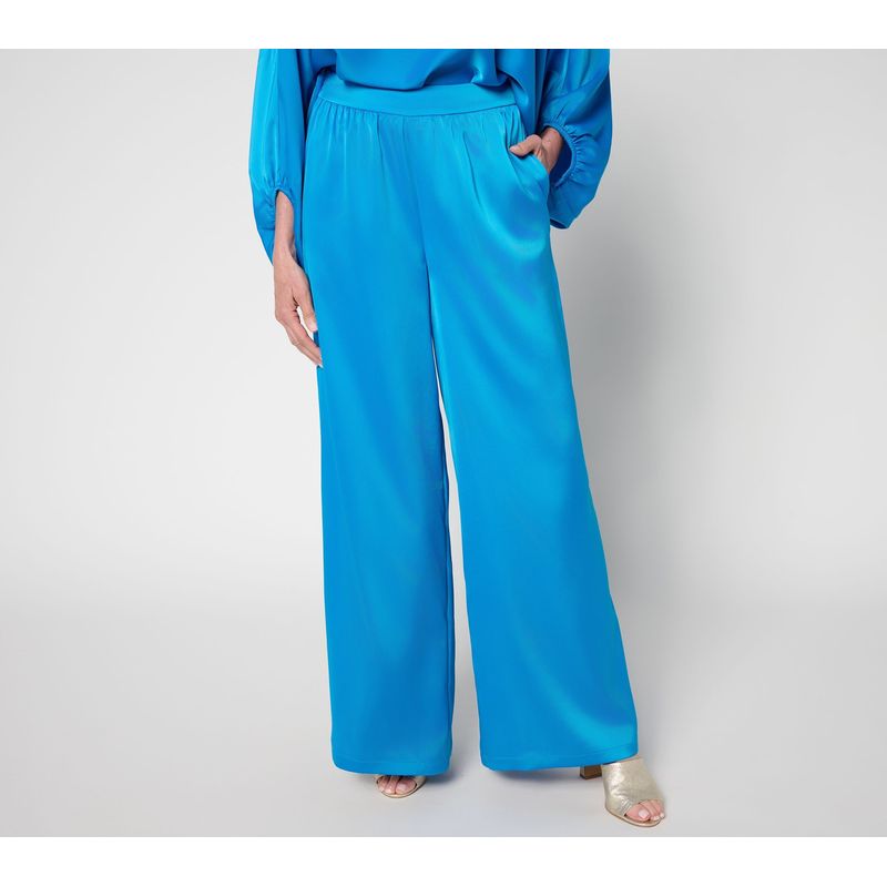 Carla Rockmore Collection Women's Pants Sz L Make Your Selection: Blue A726585